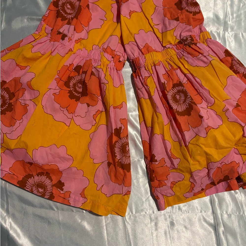 GAP Kids Floral Dress - Pink and Yellow